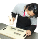 刃入れ加工写真